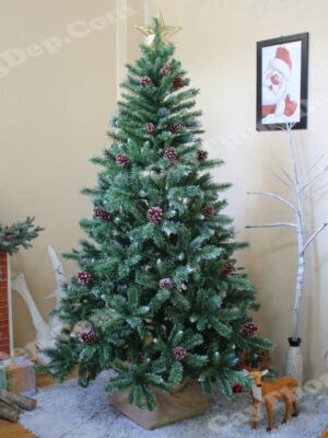 CÂY THÔNG 3 LOẠI LÁ GẮN TRÁI THÔNG