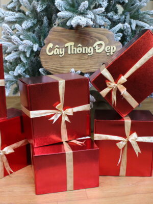 Bộ 7 hộp quà giấy gân xịn - gấp gọn