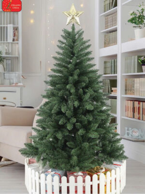 CÂY THÔNG NOEL ĐẦU NHỌN MÀU XANH