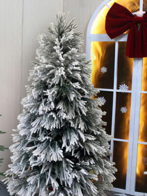 CÂY THÔNG NOEL FULL LÁ PE RŨ PHỦ TUYẾT